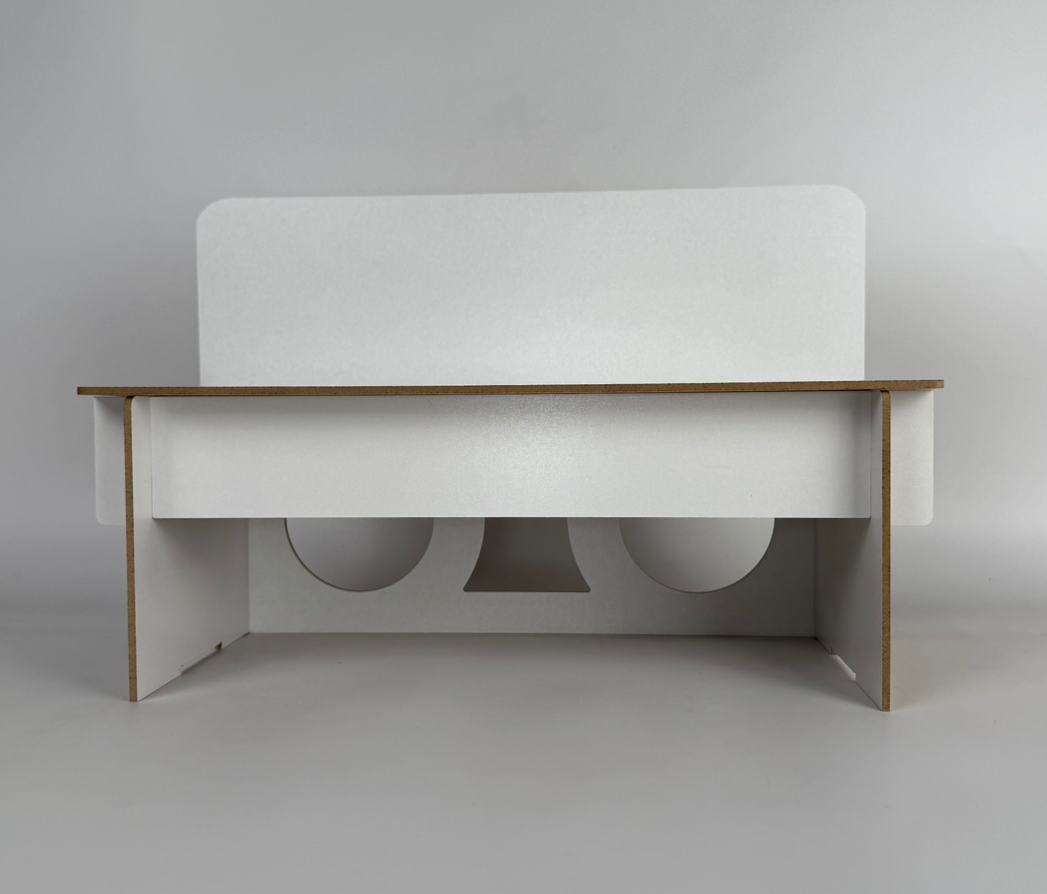 Book Riser Box Kallax Book Riser – tabs and slots