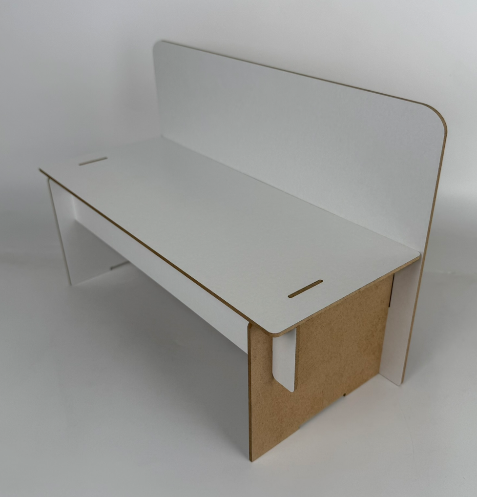 Book Riser Box Kallax Book Riser – tabs and slots